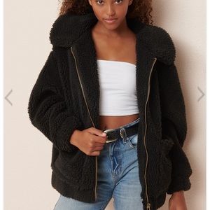 Garage Pixie Sherpa jacket